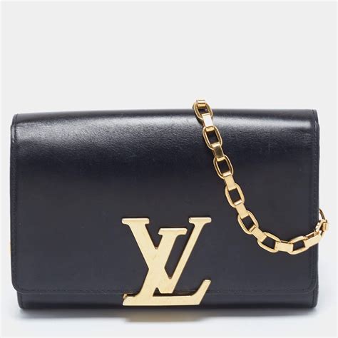 louis vuitton louise clutch with chain|Louis Vuitton clutch shoulder bag.